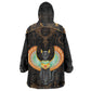 Winged Egypt Cats KId Wearable Blanket Hoodie Ancient Egypt Culture