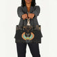 Winged Egypt Cats Leather Bag Ancient Egypt Culture