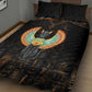 Winged Egypt Cats Quilt Bed Set Ancient Egypt Culture