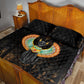 Winged Egypt Cats Quilt Bed Set Ancient Egypt Culture