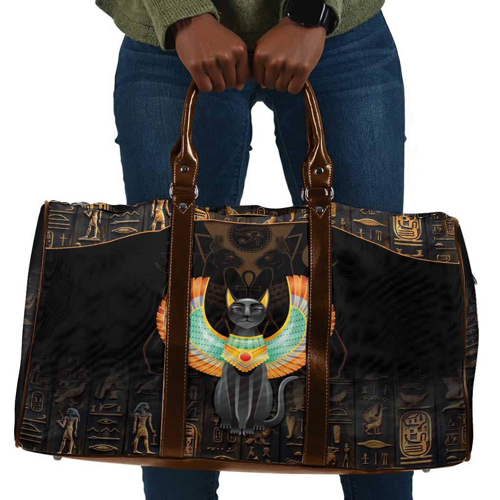 Winged Egypt Cats Travel Bag Ancient Egypt Culture