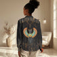 Winged Egypt Cats Women Casual Shirt Ancient Egypt Culture LT9