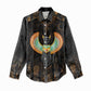 Winged Egypt Cats Women Casual Shirt Ancient Egypt Culture LT9