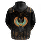 Winged Egypt Cats Zip Hoodie Ancient Egypt Culture
