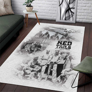 Tuskegee Airmen 332nd Fighter Group Area Rug The First to Fly with Honor - African Pride
