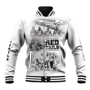 Tuskegee Airmen 332nd Fighter Group Baseball Jacket The First to Fly with Honor - African Pride