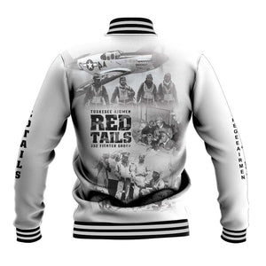 Tuskegee Airmen 332nd Fighter Group Baseball Jacket The First to Fly with Honor - African Pride