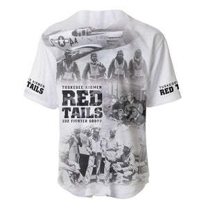 Tuskegee Airmen 332nd Fighter Group Baseball Jersey The First to Fly with Honor - African Pride