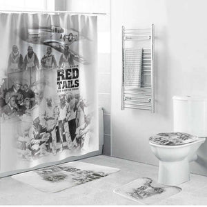 Tuskegee Airmen 332nd Fighter Group Bathroom Set The First to Fly with Honor