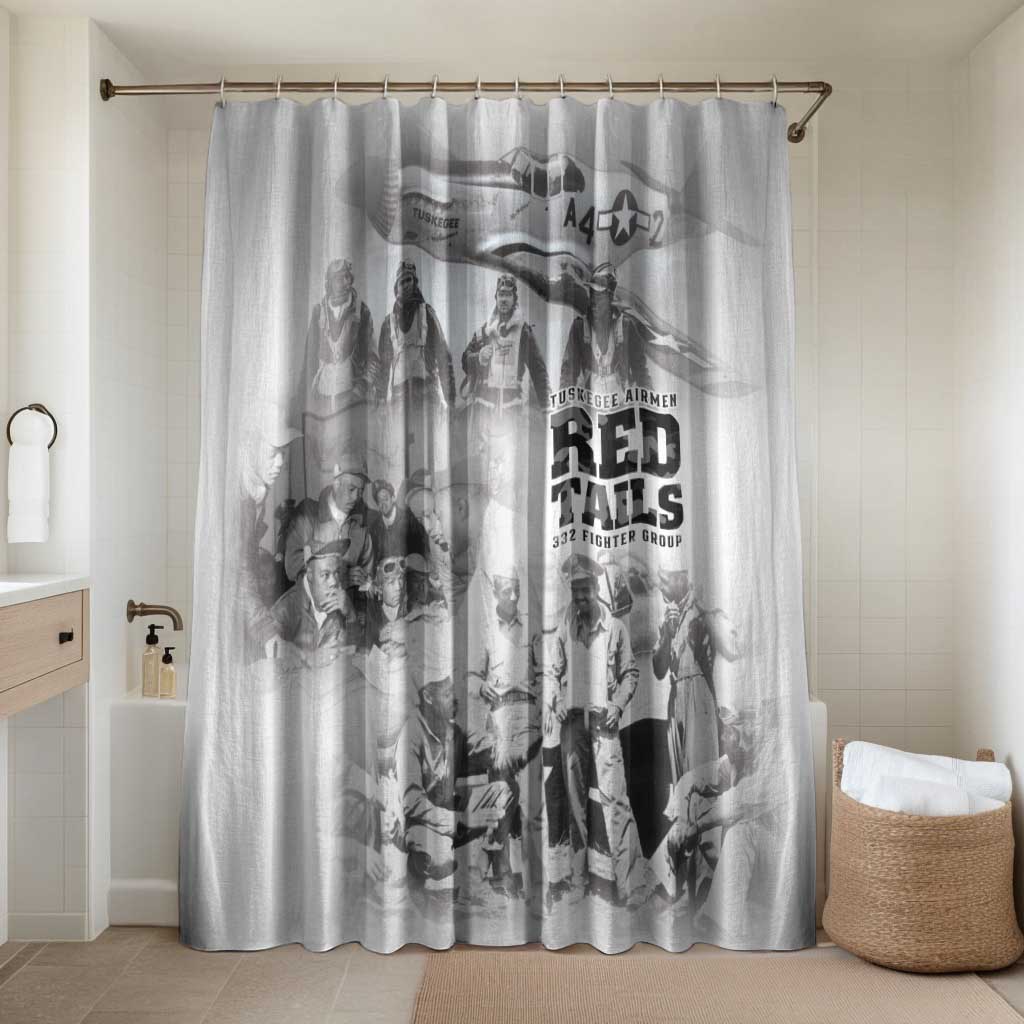 Tuskegee Airmen 332nd Fighter Group Bathroom Set The First to Fly with Honor
