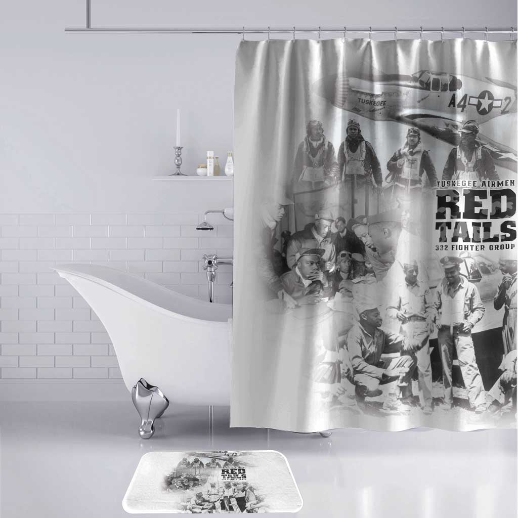 Tuskegee Airmen 332nd Fighter Group Bathroom Set The First to Fly with Honor