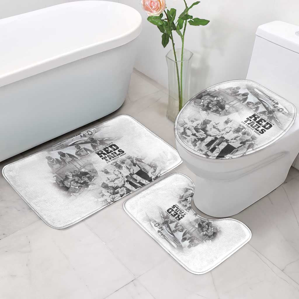 Tuskegee Airmen 332nd Fighter Group Bathroom Set The First to Fly with Honor