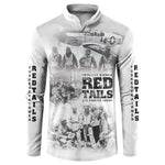Tuskegee Airmen 332nd Fighter Group Button Sweatshirt The First to Fly with Honor