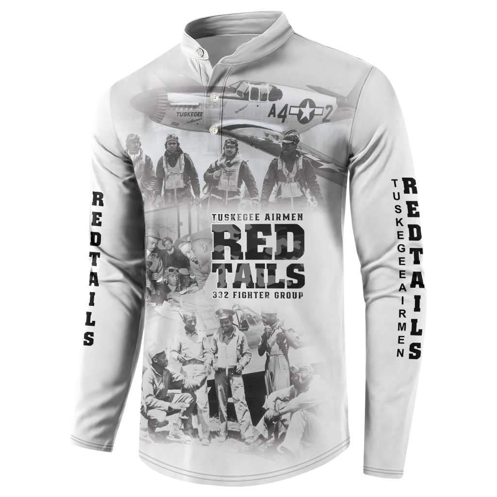 Tuskegee Airmen 332nd Fighter Group Button Sweatshirt The First to Fly with Honor