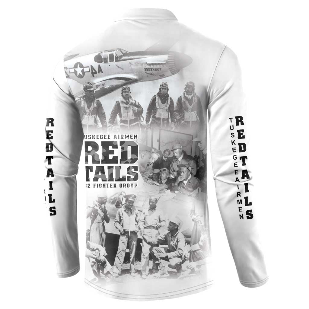 Tuskegee Airmen 332nd Fighter Group Button Sweatshirt The First to Fly with Honor