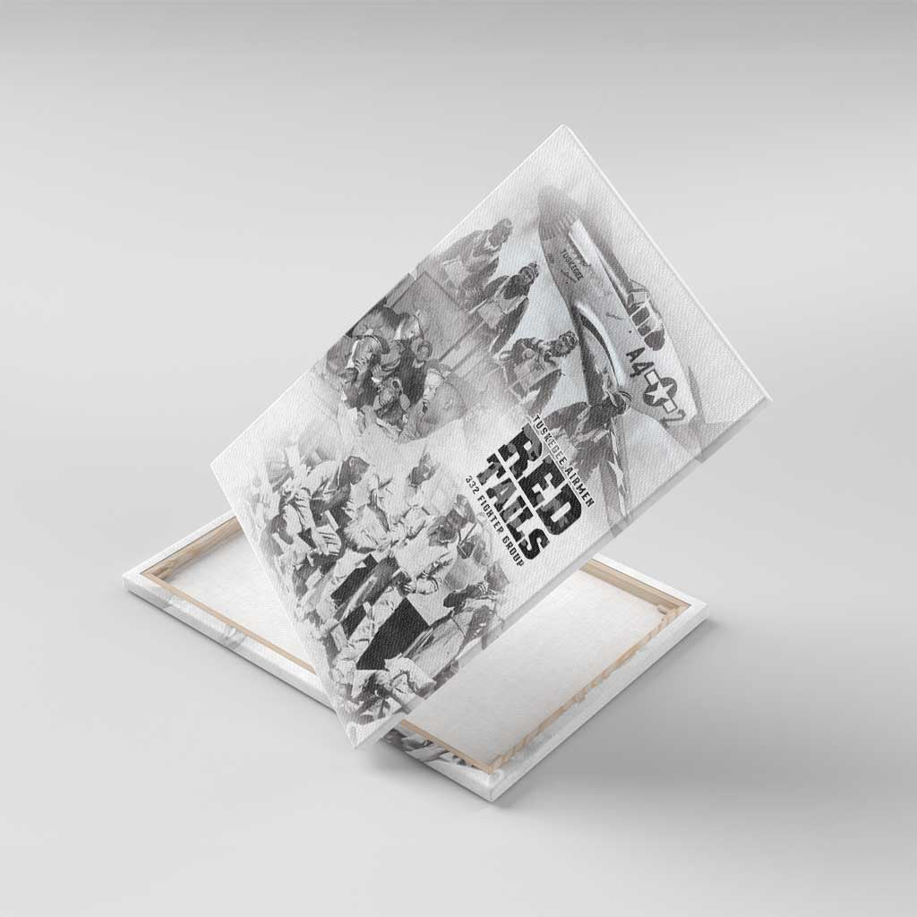 Tuskegee Airmen 332nd Fighter Group Canvas Wall Art The First to Fly with Honor - African Pride