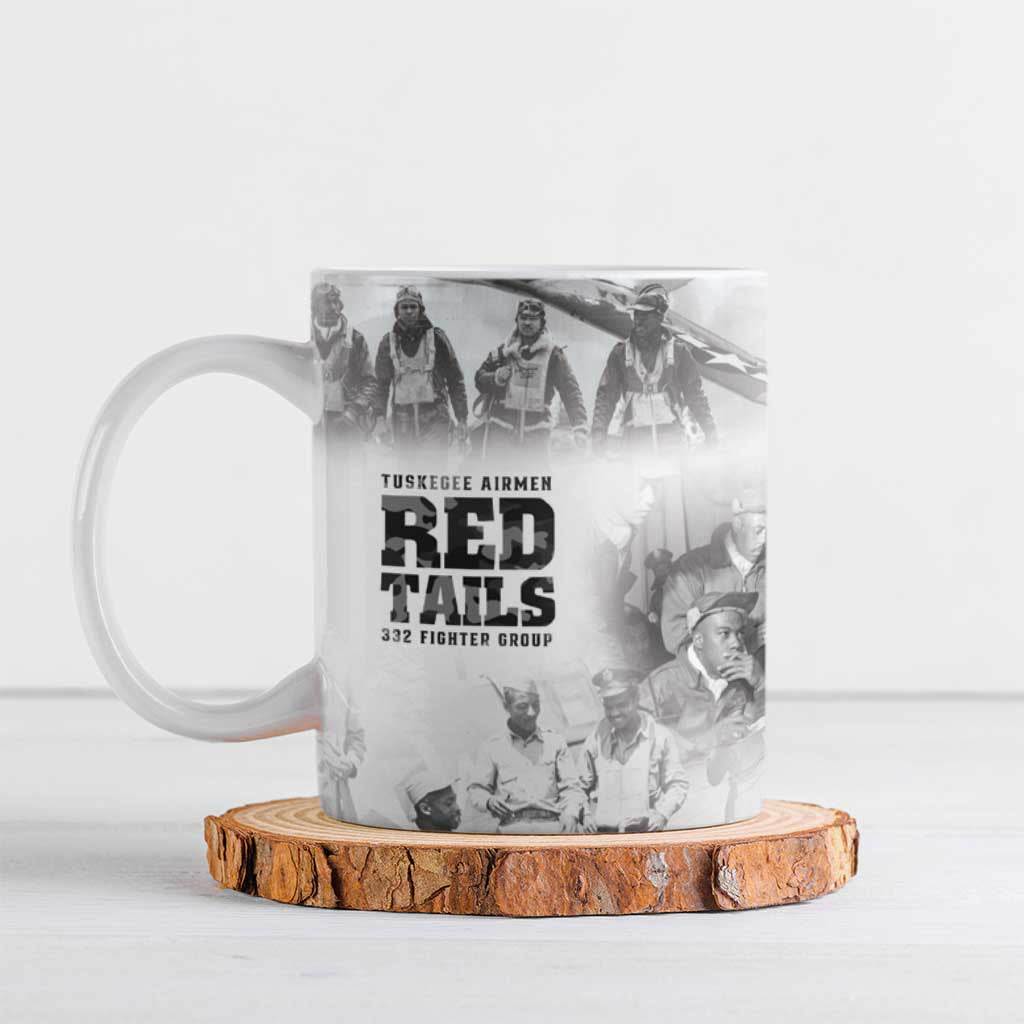 Tuskegee Airmen 332nd Fighter Group Ceramic Mug The First to Fly with Honor