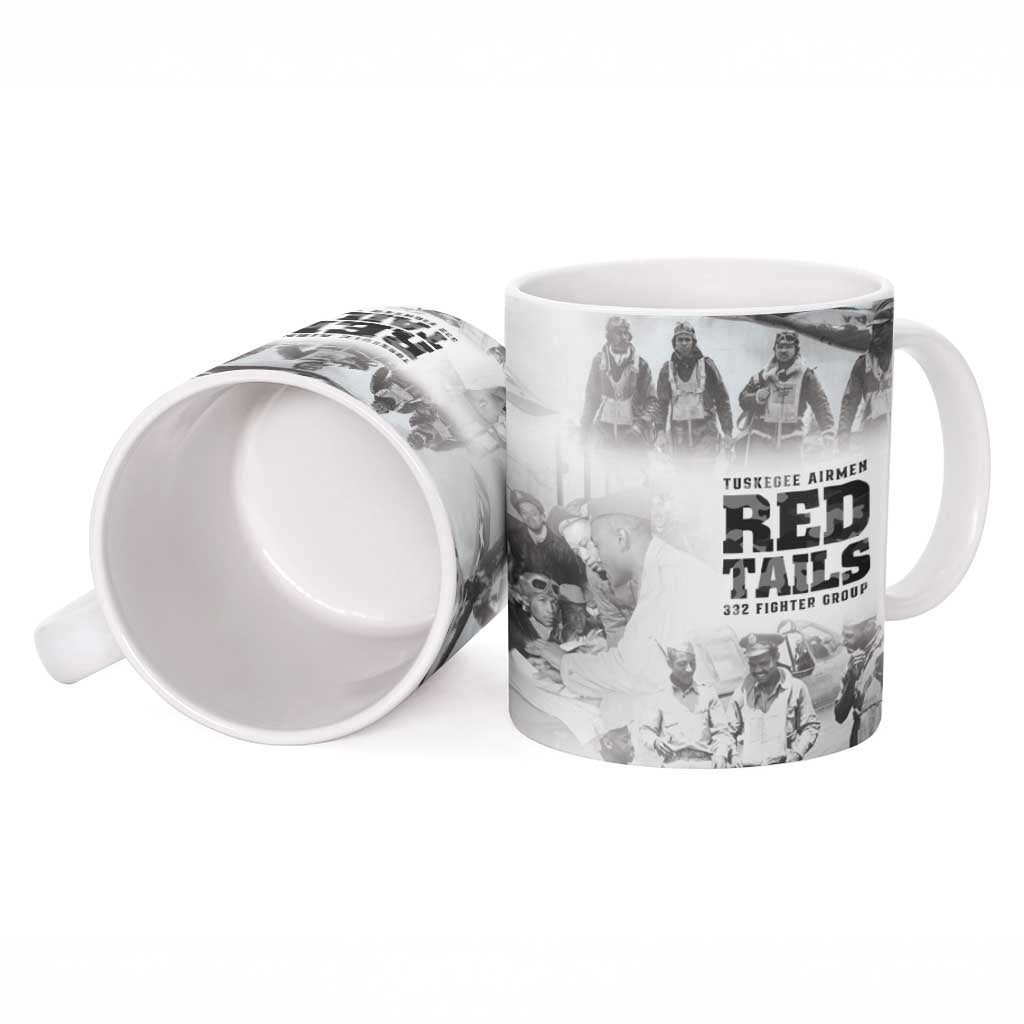 Tuskegee Airmen 332nd Fighter Group Ceramic Mug The First to Fly with Honor