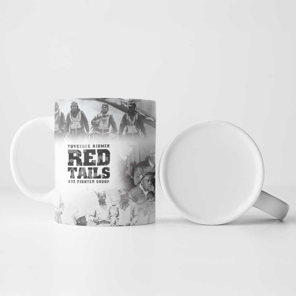 Tuskegee Airmen 332nd Fighter Group Ceramic Mug The First to Fly with Honor