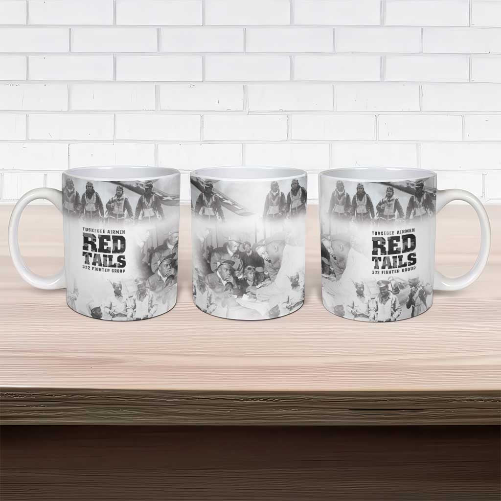 Tuskegee Airmen 332nd Fighter Group Ceramic Mug The First to Fly with Honor