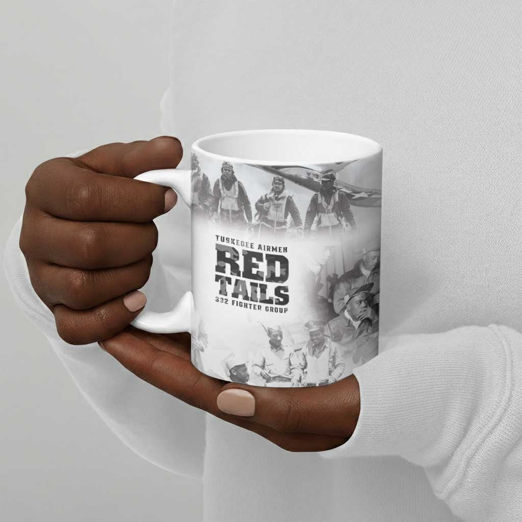 Tuskegee Airmen 332nd Fighter Group Ceramic Mug The First to Fly with Honor