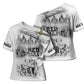 Tuskegee Airmen 332nd Fighter Group Cross Shoulder Shirt The First to Fly with Honor