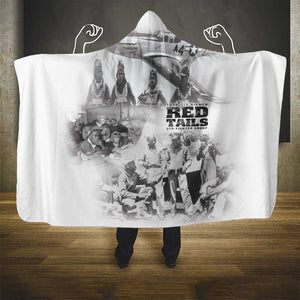 Tuskegee Airmen 332nd Fighter Group Hooded Blanket The First to Fly with Honor - African Pride