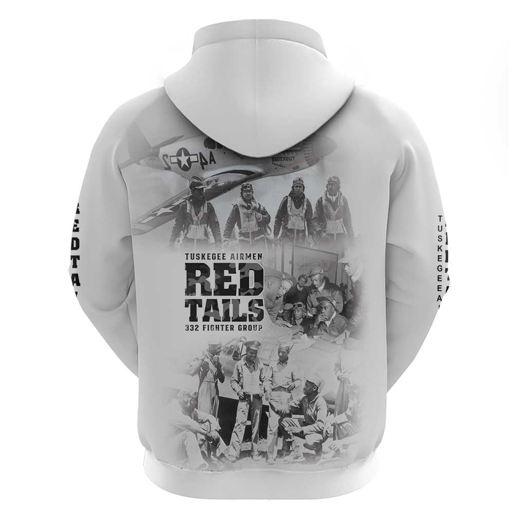 Tuskegee Airmen 332nd Fighter Group Hoodie The First to Fly with Honor - African Pride