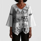 Tuskegee Airmen 332nd Fighter Group Kimono Sleeve Blouse The First to Fly with Honor