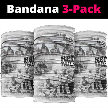 Tuskegee Airmen 332nd Fighter Group Neck Gaiter The First to Fly with Honor - African Pride