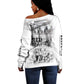 Tuskegee Airmen 332nd Fighter Group Off Shoulder Sweater The First to Fly with Honor - African Pride