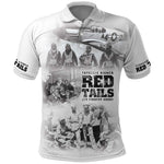 Tuskegee Airmen 332nd Fighter Group Polo Shirt The First to Fly with Honor - African Pride