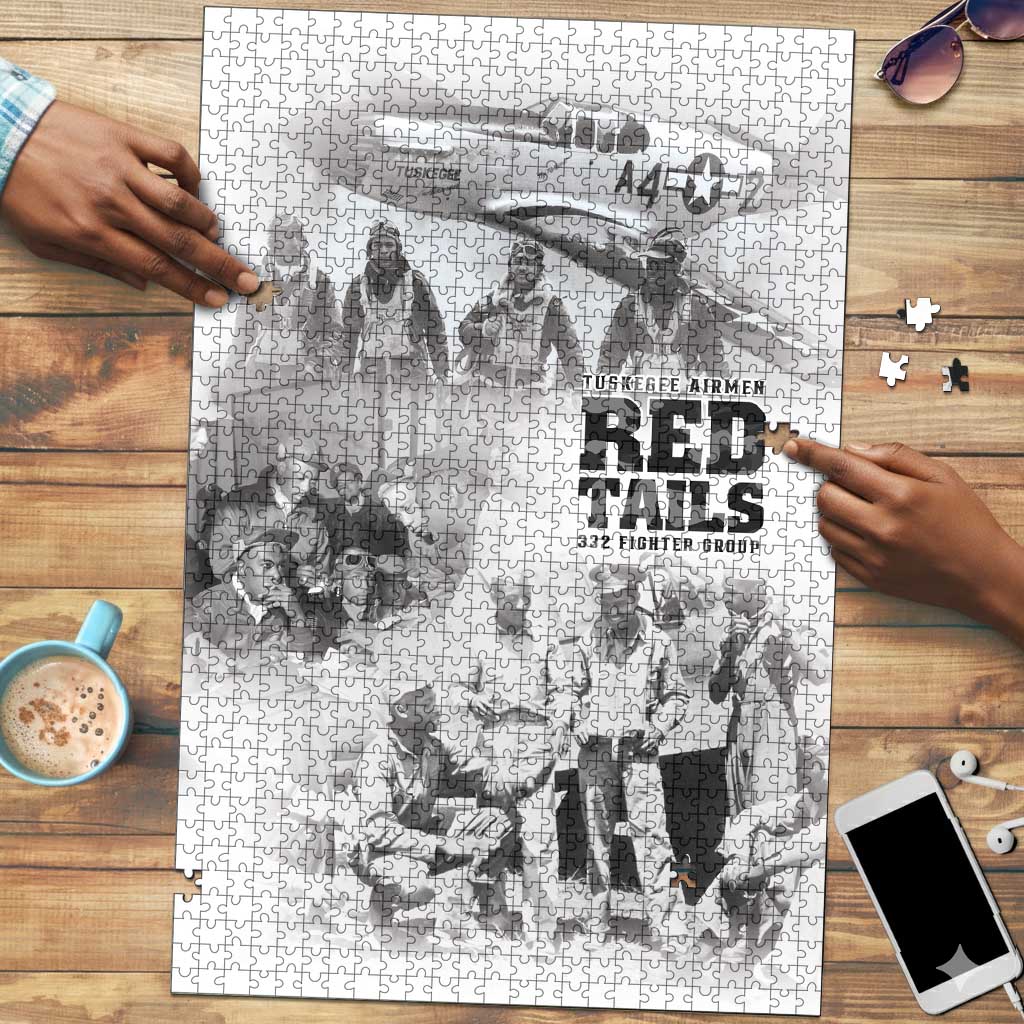 Tuskegee Airmen 332nd Fighter Group Puzzle The First to Fly with Honor