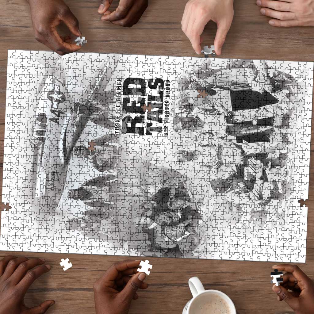 Tuskegee Airmen 332nd Fighter Group Puzzle The First to Fly with Honor