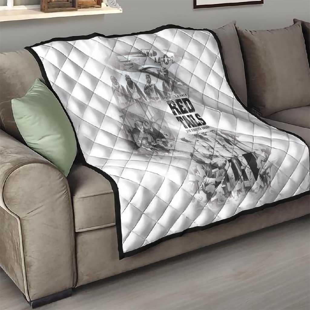 Tuskegee Airmen 332nd Fighter Group Quilt The First to Fly with Honor - African Pride