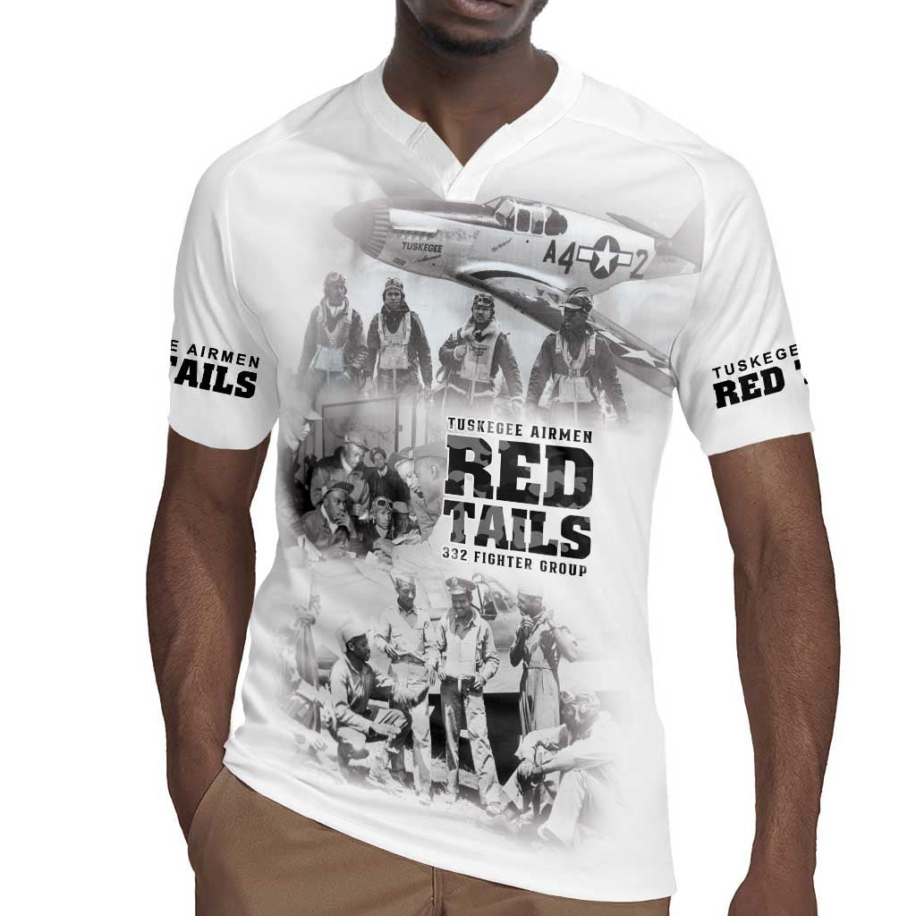 Tuskegee Airmen 332nd Fighter Group Rugby Jersey The First to Fly with Honor - African Pride
