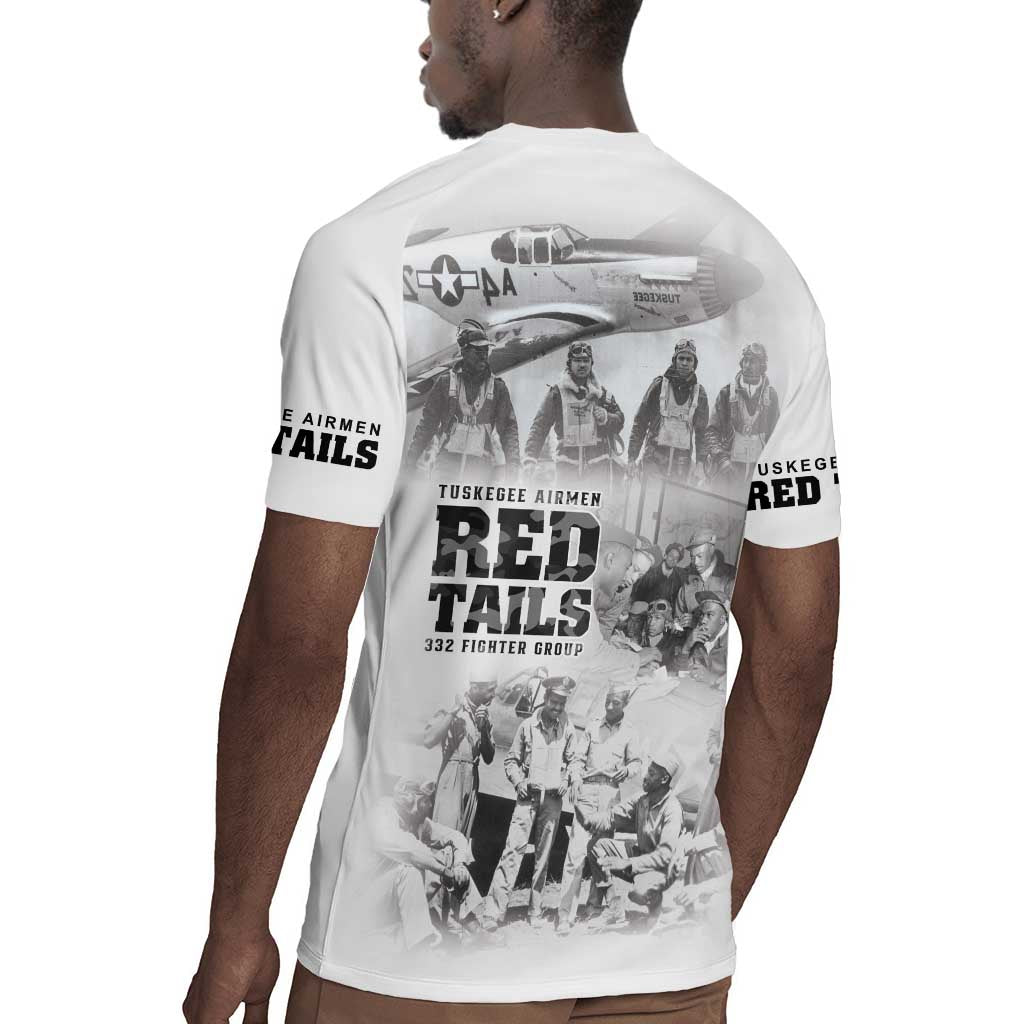 Tuskegee Airmen 332nd Fighter Group Rugby Jersey The First to Fly with Honor - African Pride