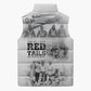 Tuskegee Airmen 332nd Fighter Group Sleeveless Puffer Jacket The First to Fly with Honor