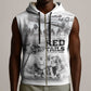 Tuskegee Airmen 332nd Fighter Group Sleeveless Zip Hoodie The First to Fly with Honor - African Pride