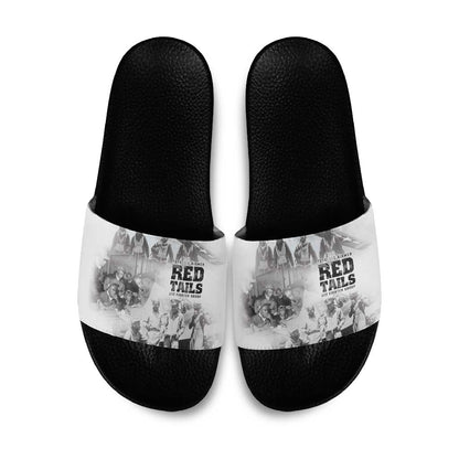 Tuskegee Airmen 332nd Fighter Group Slide Sandals The First to Fly with Honor