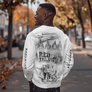 Tuskegee Airmen 332nd Fighter Group Sweatshirt The First to Fly with Honor - African Pride