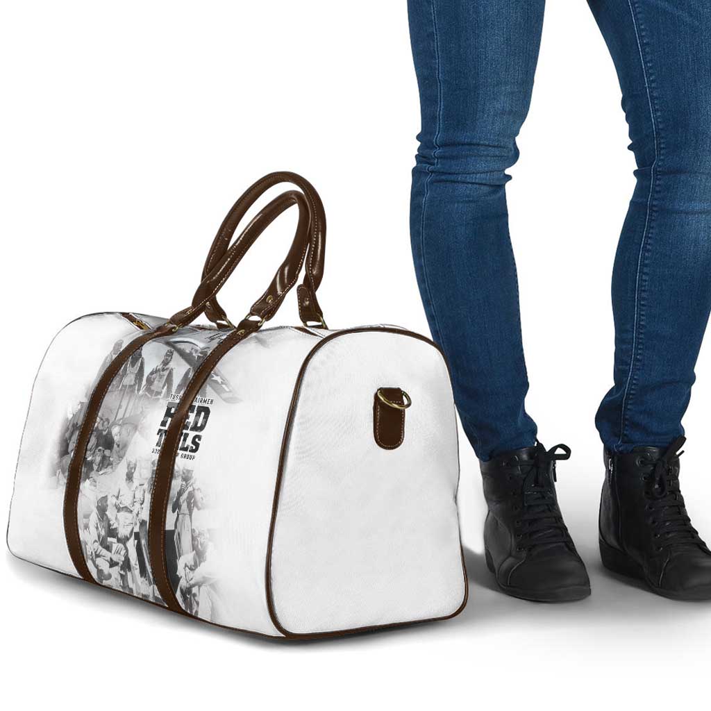 Tuskegee Airmen 332nd Fighter Group Travel Bag The First to Fly with Honor