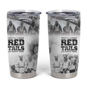 Tuskegee Airmen 332nd Fighter Group Tumbler Cup The First to Fly with Honor - African Pride