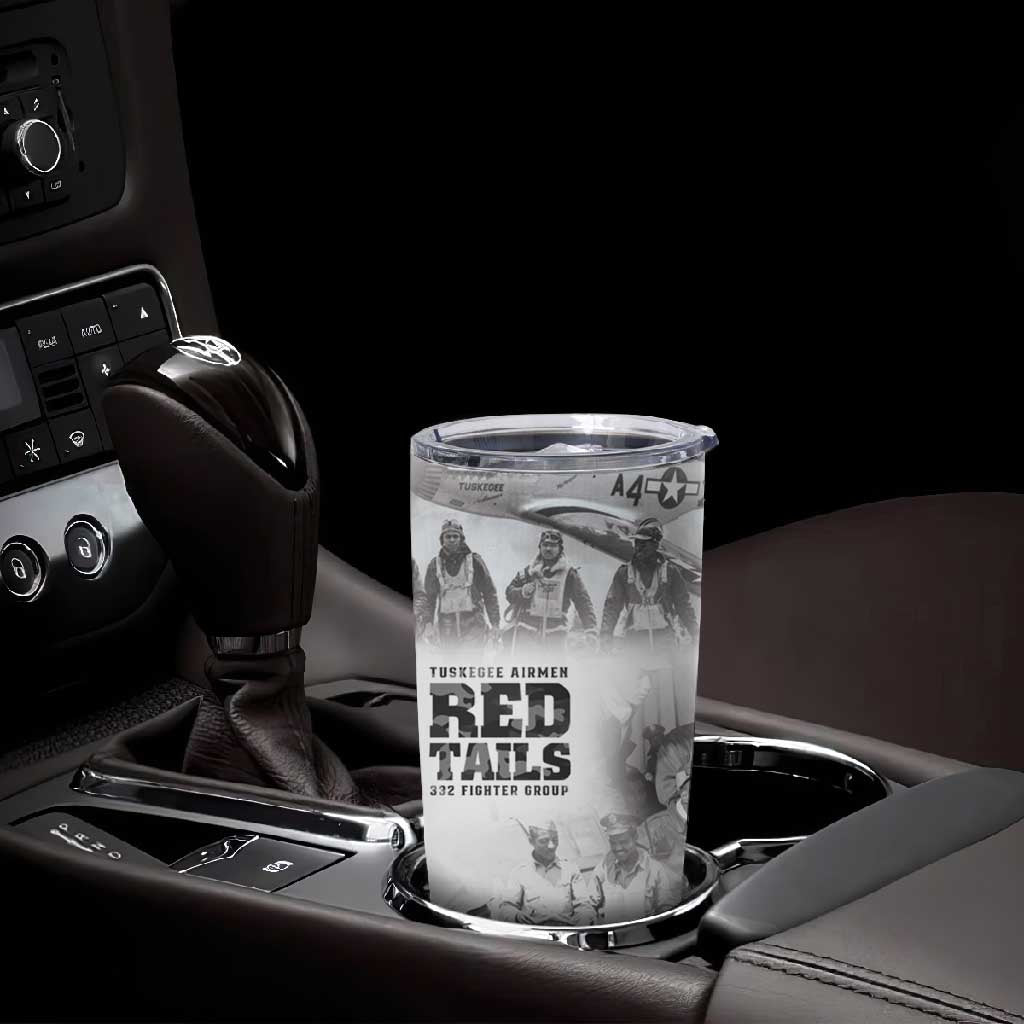 Tuskegee Airmen 332nd Fighter Group Tumbler Cup The First to Fly with Honor - African Pride