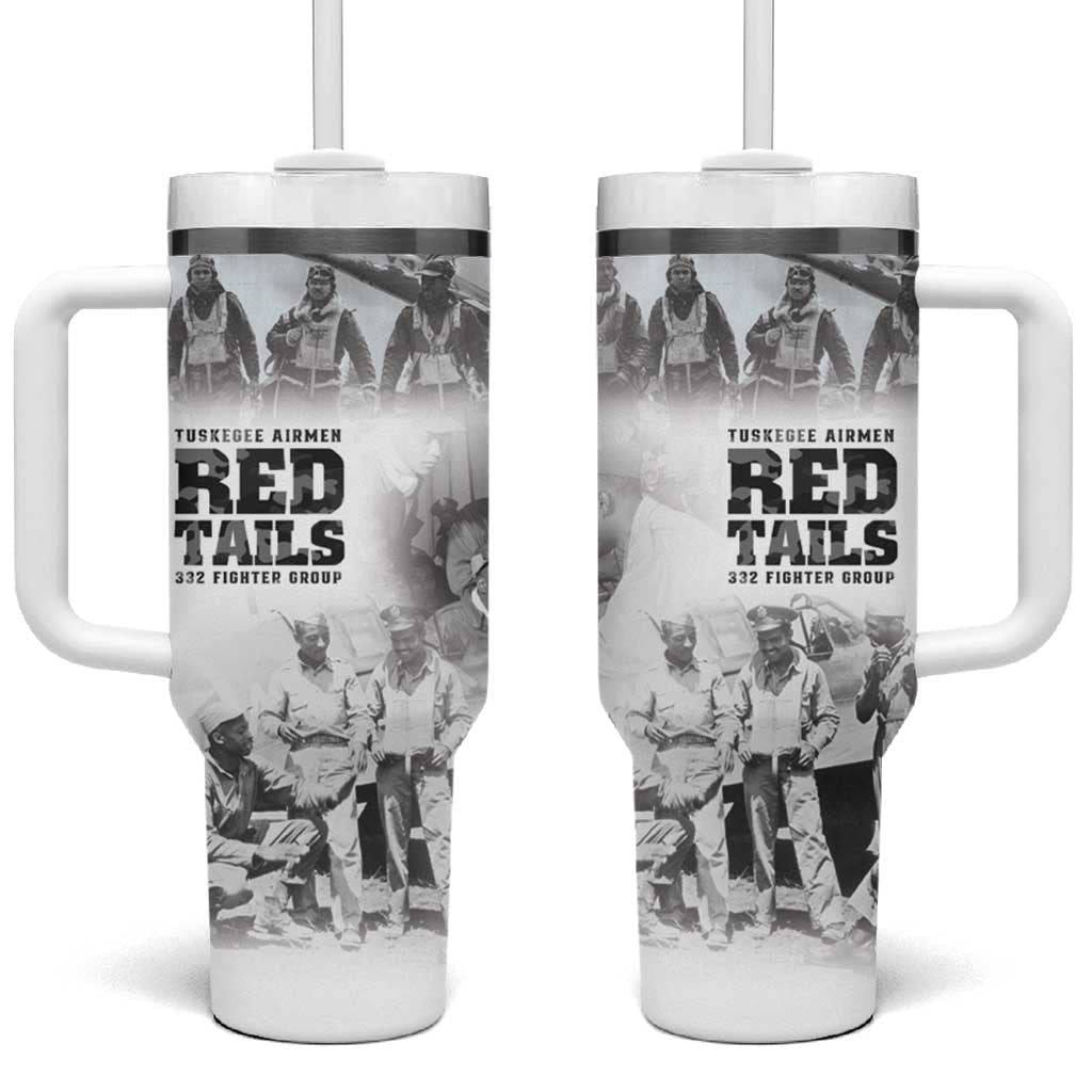 Tuskegee Airmen 332nd Fighter Group Tumbler With Handle The First to Fly with Honor - African Pride