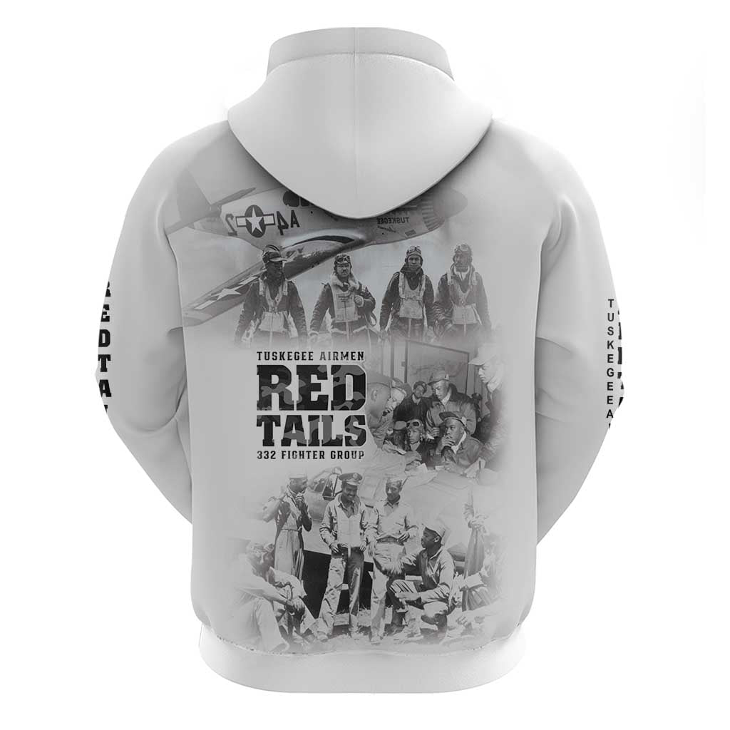 Tuskegee Airmen 332nd Fighter Group Zip Hoodie The First to Fly with Honor - African Pride