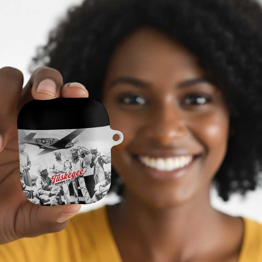 Tuskegee Airmen 332nd Fighter Group AirPods Case Vintage-style War