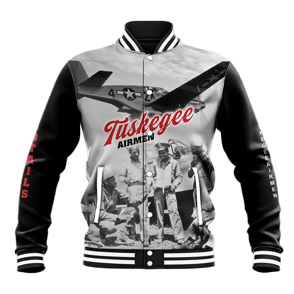 Tuskegee Airmen 332nd Fighter Group Baseball Jacket Vintage-style War - African Pride
