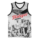 Tuskegee Airmen 332nd Fighter Group Basketball Jersey Vintage-style War - African Pride