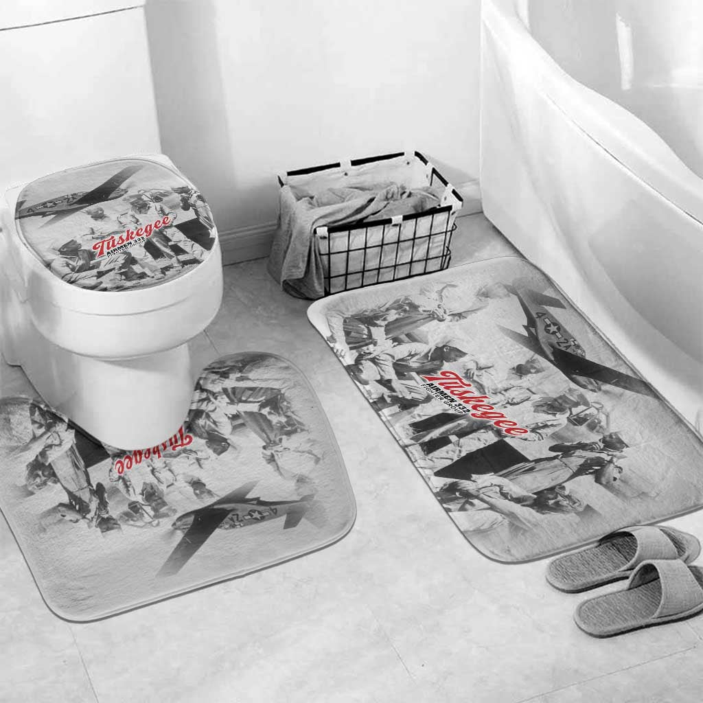 Tuskegee Airmen 332nd Fighter Group Bathroom Set Vintage-style War